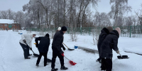 «Снежный субботник» - Межпоселенческая библиотека